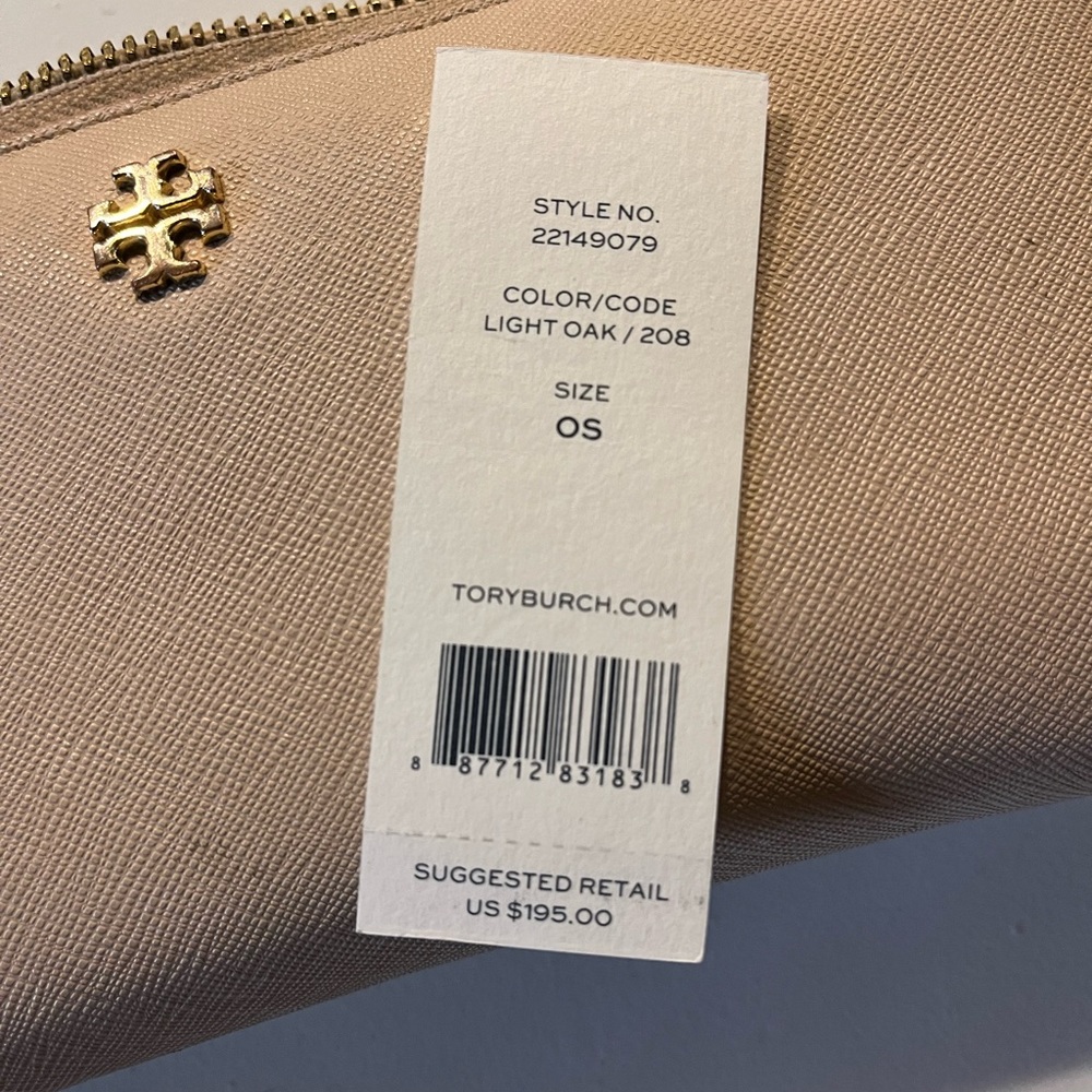Tory Burch continental wristlet wallet
